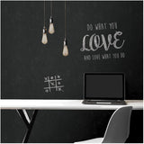 NuWallpaper NU2220 Vintage Chalkboard Peel and Stick Wallpaper, Black