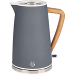 Swan Nordic Cordless Kettle - Grey, 1.7 L