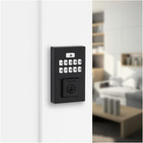 SmartCode Electronic Keypad Deadbolt - Matte Black