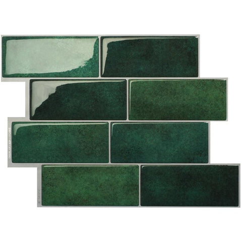 Metro Fiona Peel & Stick Backsplash Wall Tiles - 11.56" x 8.38", 4 Pack