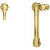 Rancho Single Handle Pull-Down Kitchen Faucet - with Soap Dispenser, Brushed Gold