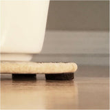 1/2" Round Medium Duty Felt Pads - 24 Pack