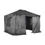 Universal Winter Cover for Gazebos - 10' x 10', Black