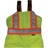 Insulated Poly Safety Overalls - Extra Large