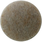 1" Round Heavy Duty Felt Pads - 16 Pack