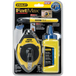 STANLEY 47-681L 100 Chalk Line Reel & Chalk Set