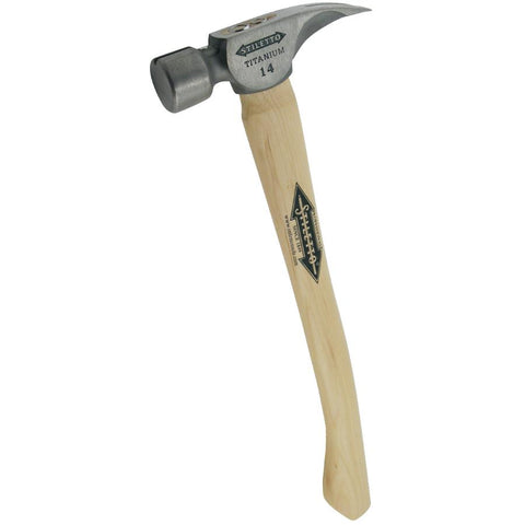 14oz Smooth Face Curved Titanium Hammer