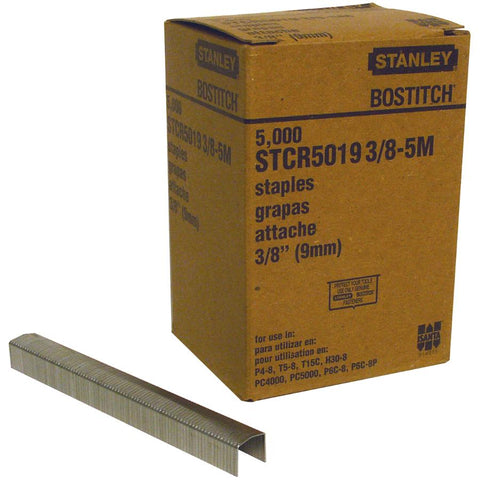 1000 Pack 3/8" Staples, for T5-8 Stapler