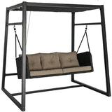 Kitlano 3 Seat Swing - with Shade