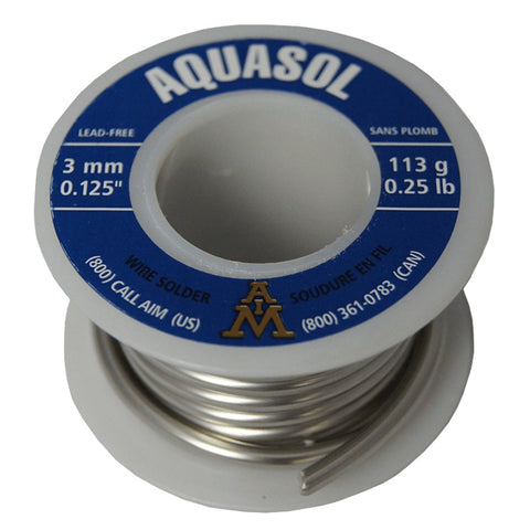 113g Aquasol Lead Free Silver Solder
