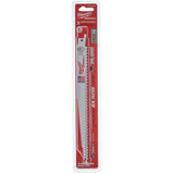 Milwaukee 48-00-5036 9-Inch Length Super Sawzall Blade 6 Teeth Per Inch