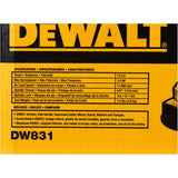 DEWALT DW831 5-Inch Medium Angle Grinder, Yellow