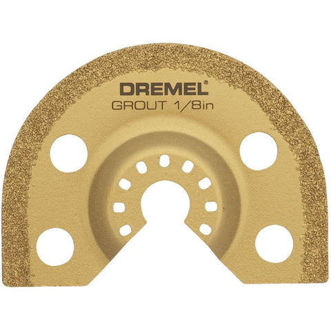 Dremel MM500 1/8-Inch Multi-Max Carbide Grout Blade,Gold