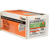 1500 Pack 3-1/4" Galvanized Ring Shank Frame Nails