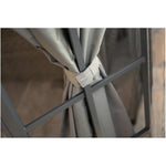 10' x 12' Savion Polycarbonate Gazebo - with Mosquito Net