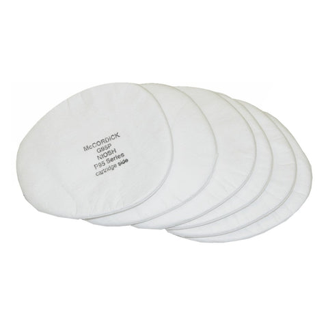 NIOSH P95 Replacement Filters - Paint and Pesticides, 6 Pack