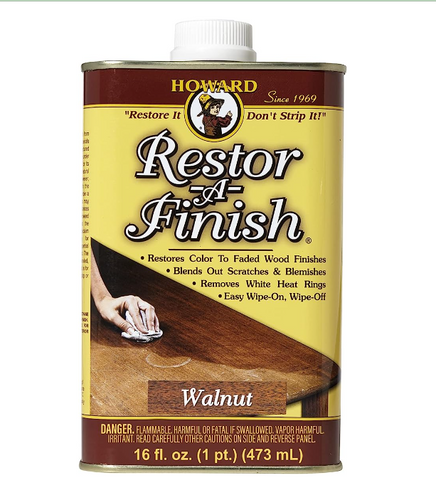 Howard RF4016 Restor-A-Finish, 16-Ounce, Walnut