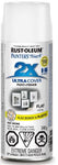 Painter's Touch 2X Ultra Cover Spray Paint - Flat White, 340 g