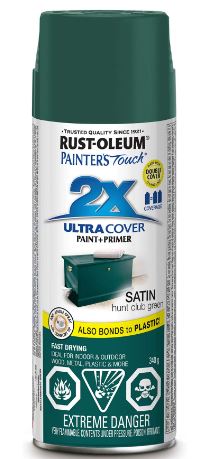 Painter's Touch 2X Ultra Cover Satin in Hunt Club Green, 340g