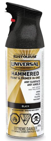 Universal Enamel in Hammered Black, 340g