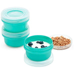 TakeAlongs Twist & Seal Round Food Containers - 378 ml, 3 Pack