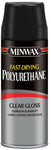 Minwax 33050000 Fast-Drying Polyurethane Aerosol, 11.5 ounce, Gloss