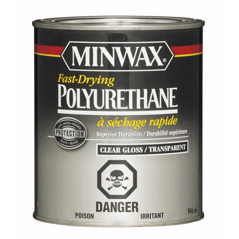 Fast Drying Polyurethane - Clear Gloss, 946 ml