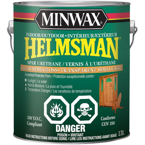 Helmsman Spar Urethane - Clear Semi Gloss, 3.78 L