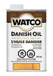 Watco Rust-Oleum A65741 Danish Oil Wood Finish, Quart, Natural