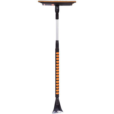 Telescopic Snow Broom with Squeegee - 55"