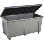 Storage Deck Box - 8.7 Cu. Ft, Steel Grey
