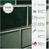 Metro Fiona Peel & Stick Backsplash Wall Tiles - 11.56" x 8.38", 4 Pack