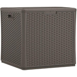 Resin Storage Deck Box - 8 Cu. Ft, Stoney