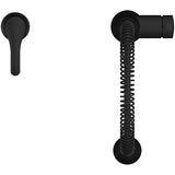 Raya Single Handle Pull-Down Kitchen Faucet - with Industrail Spring , Matte Black