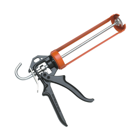 COX 41004 Chilton 10.3-Ounce Cartridge Rotating Cradle Manual Caulk Gun, Steel