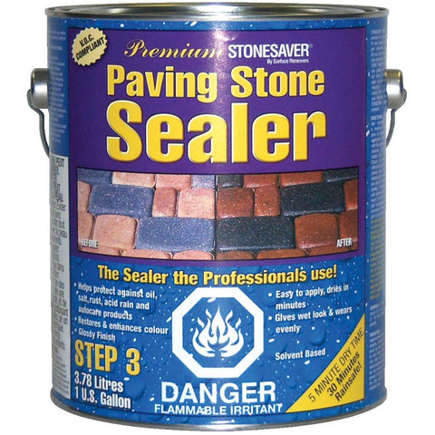 Premium Concrete and Paving Stone Sealer - 3.78 L