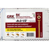 GRK 772691001016 R4 Bulk Number-9 by 2-1/2-Inch Screw