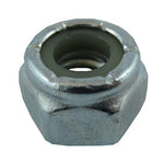 10 Pack 1/4"-20 Zinc Plated Nylon Insert Lock Nuts