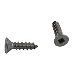 10 Pack #10 x 3/4" Flat Head Socket Stainless Steel Tap Screws