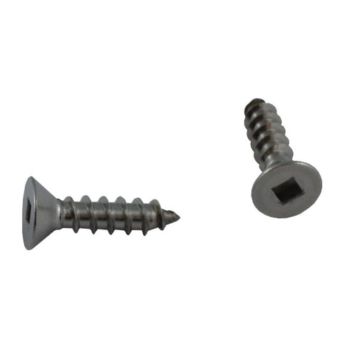 10 Pack #10 x 3/4" Flat Head Socket Stainless Steel Tap Screws