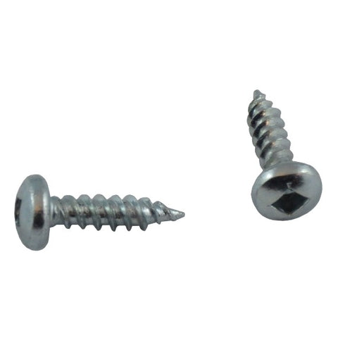 10 Pack #8 x 5/8" Pan Head Socket Zinc Plated Tap Screws