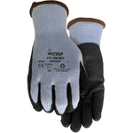 Men's Stealth Hybrid All-Purpose Polyester Garden Gloves - with Latex Coated Palms, Medium