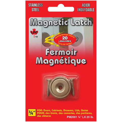 Leisure Products (PM 2001 LX 20 lbs) 3/4" Flush Mount Magnetic Latch