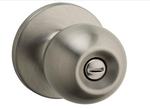 Weiser Regina Knob for Bedroom/Bathroom, Interior Door Handle, Satin Nickel (9SK30000-025)