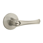 Weiser Grapevine Entry Lever, Exterior Door Handle, Satin Nickel (9SL50000-017)