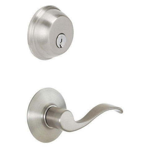 Schlage FB50V ACC619 Deadbolt with Accent Keyed Entry Lever