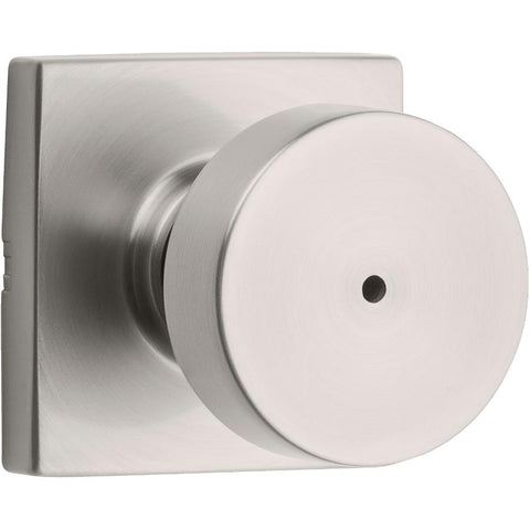 Satin Nickel Cambie Privacy Door Knobset