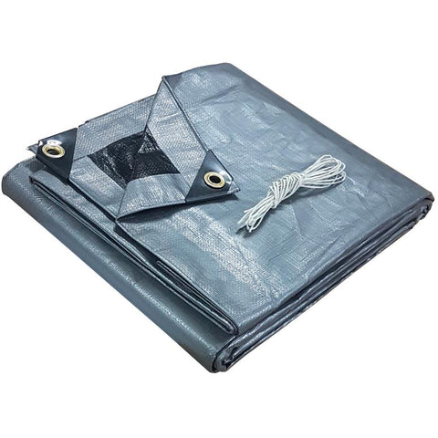 COUNTRY HARDWARE 20' x 30' Silver Heavy Duty Poly Tarpaulin
