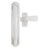 Ideal Security Inc. SKDXW Dx Pull Handle Set with Back Plate, White