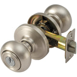 Satin Nickel Phoenix Smart Key Entrance Knobset